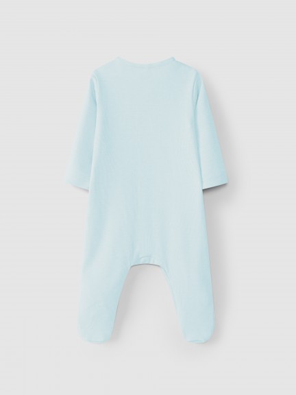 Babygrow thin stripe collarless Babygrow thin stripe collarless