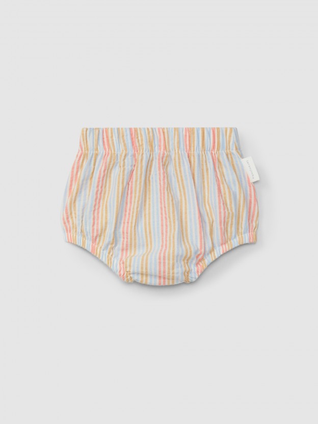 Striped diaper cover Striped diaper cover