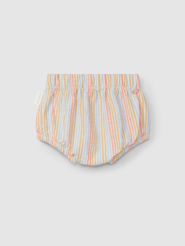 Striped diaper cover Striped diaper cover