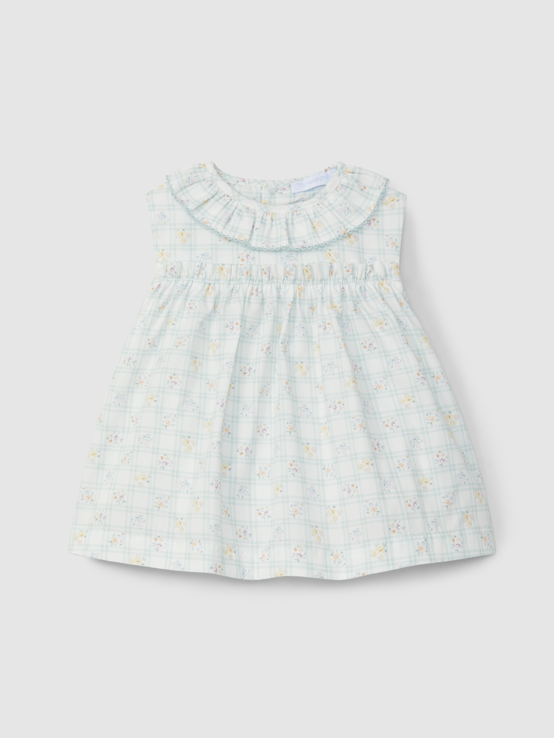 Dress tattersall and floral