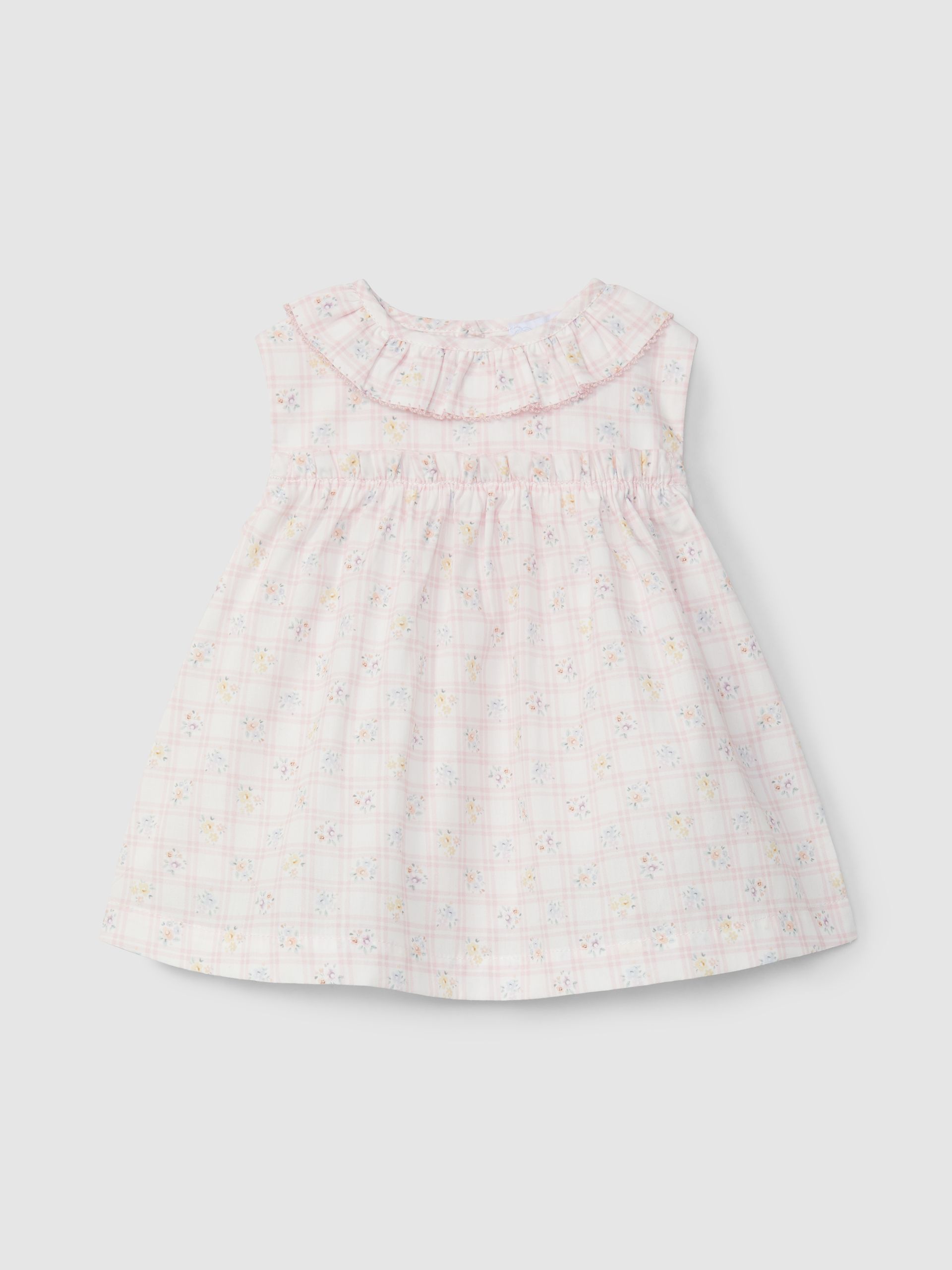 Dress tattersall and floral