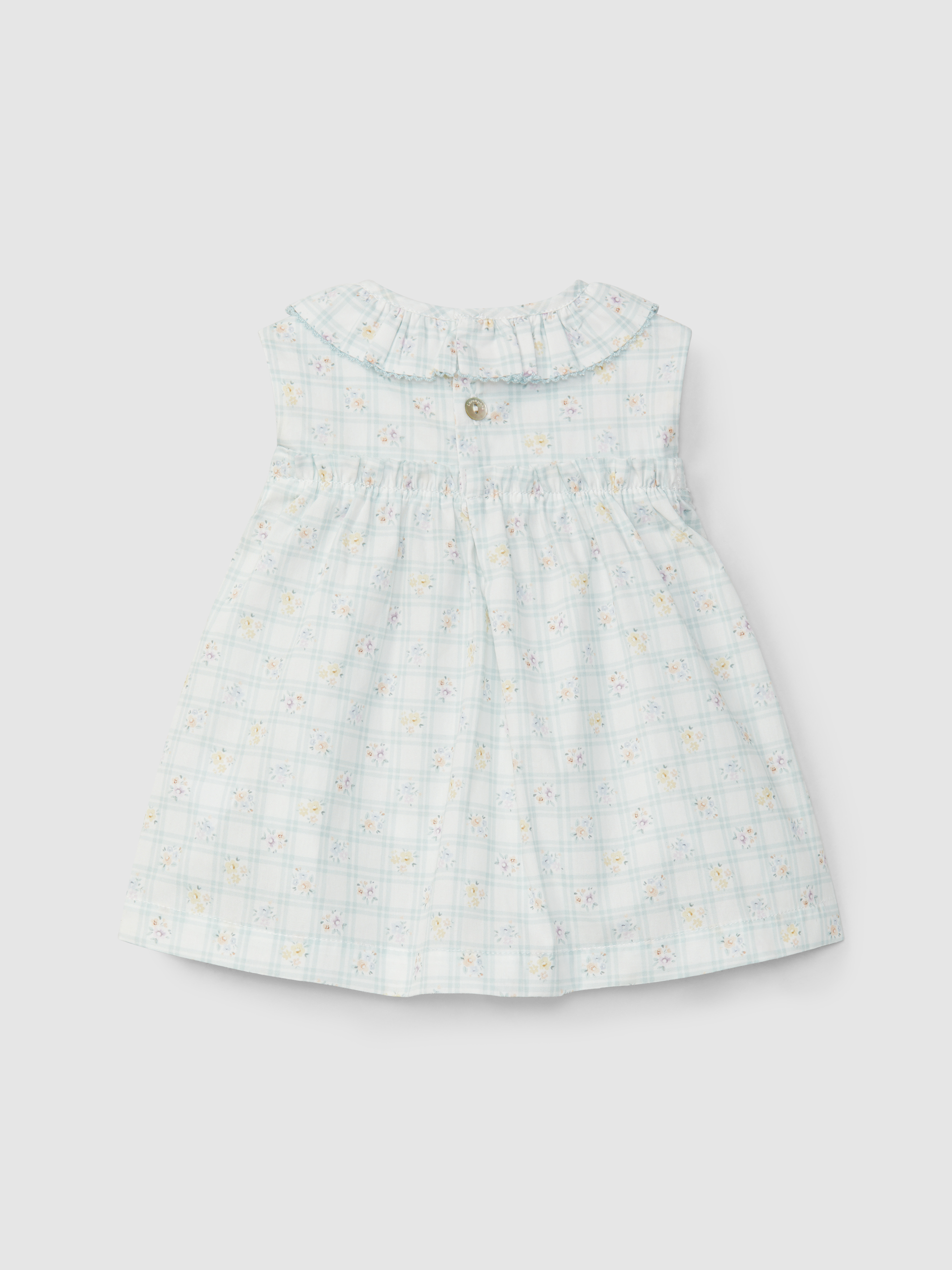 Dress tattersall and floral