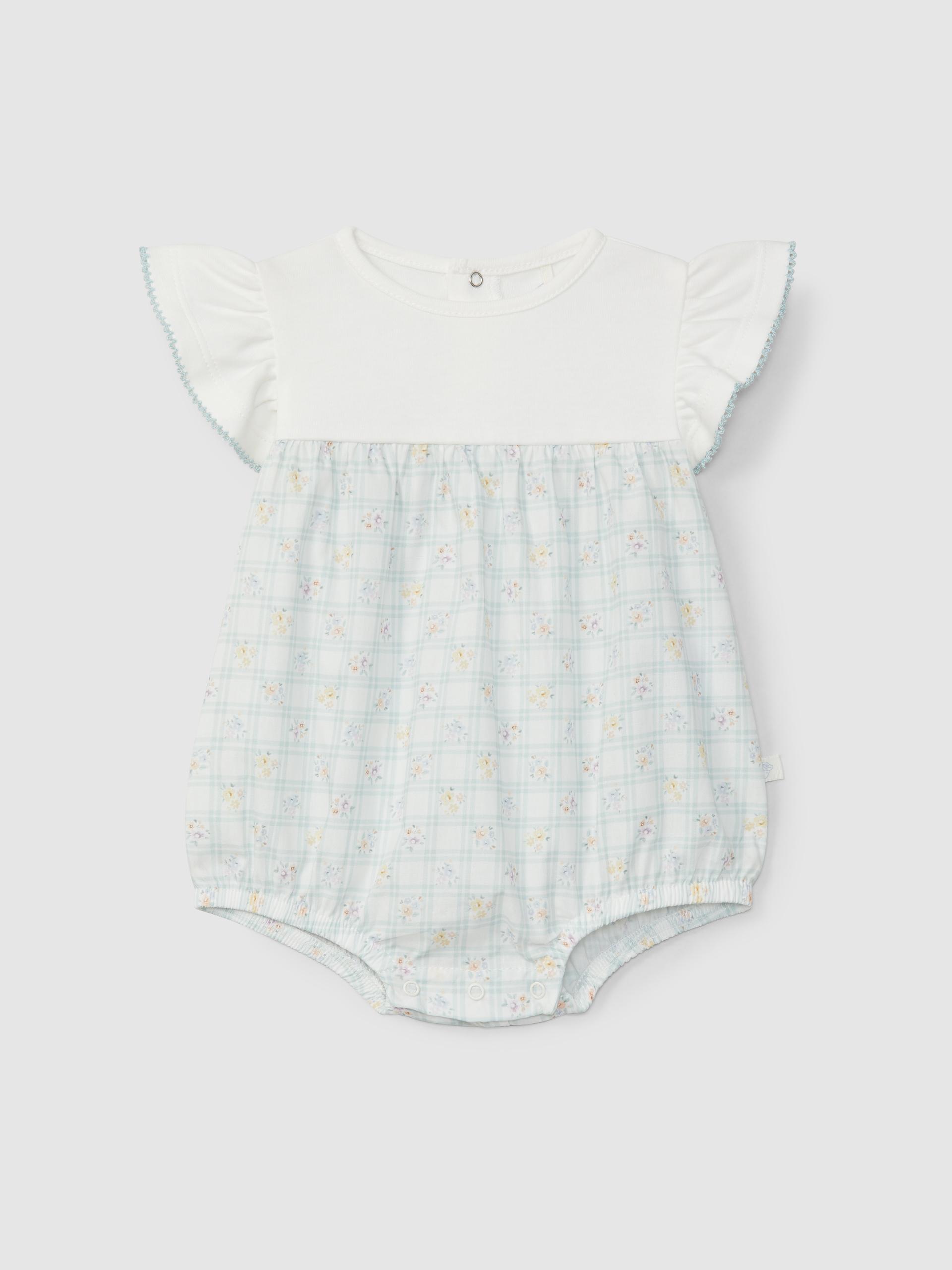Shortie tattersall and floral