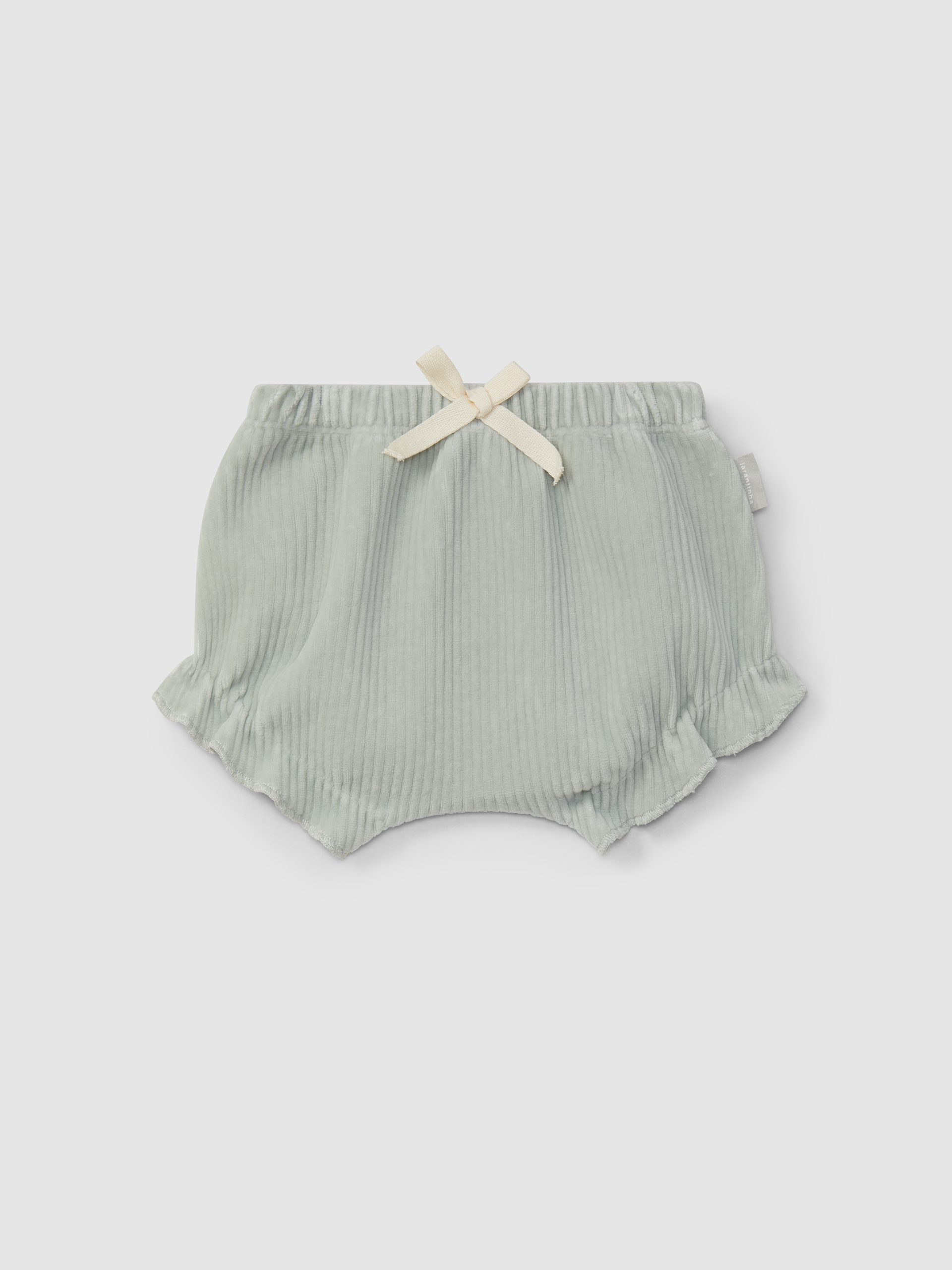 Calções pull-up com cordão decorativo