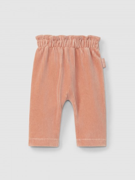 Pantalon pull-up � volant