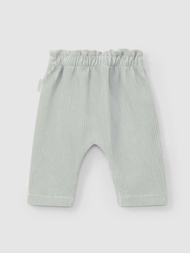 Pantalon pull-up à volant Pantalon pull-up à volant