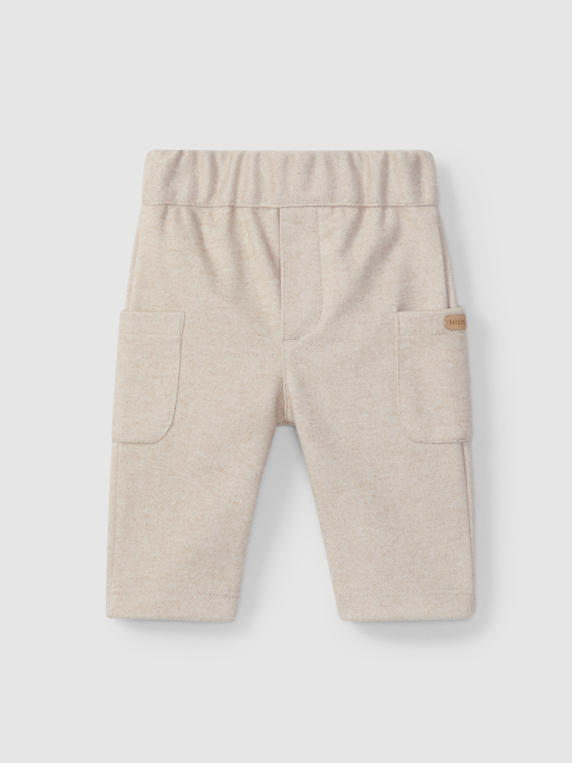 Pull-up pants with side pockets