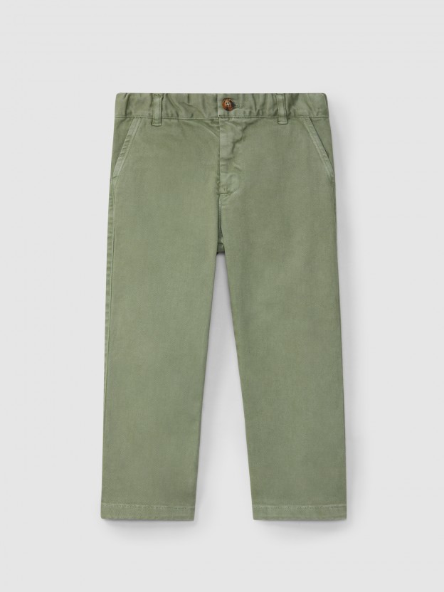 Pantalon quatre poches en serg�