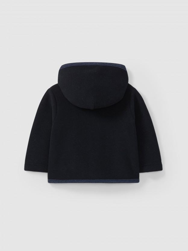 Veste polaire � capuche