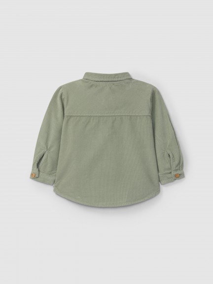 Chemise en velours micro-côtelé Chemise en velours micro-côtelé