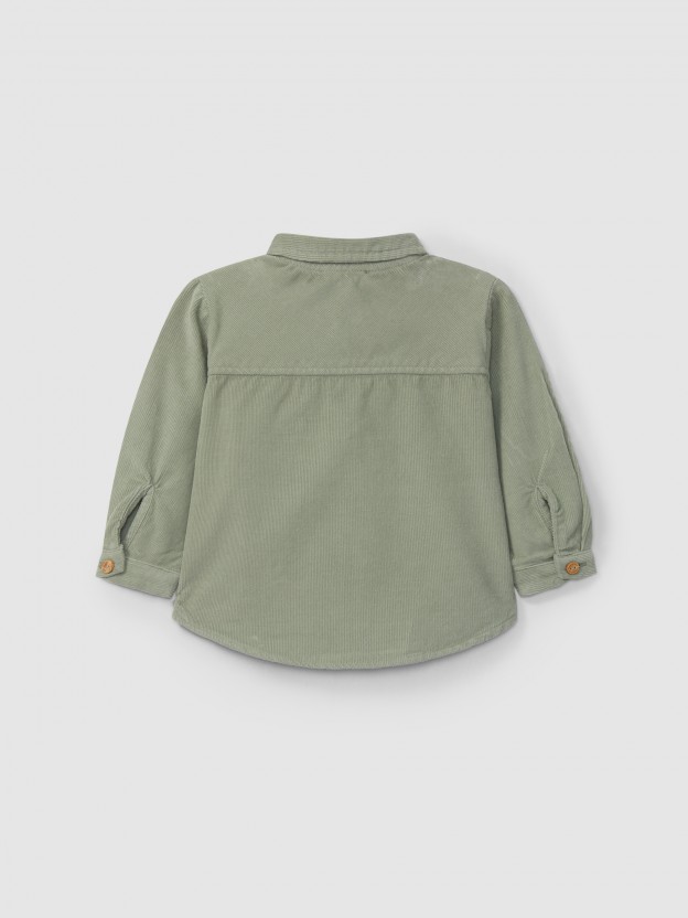 Micro-corduroy shirt Micro-corduroy shirt