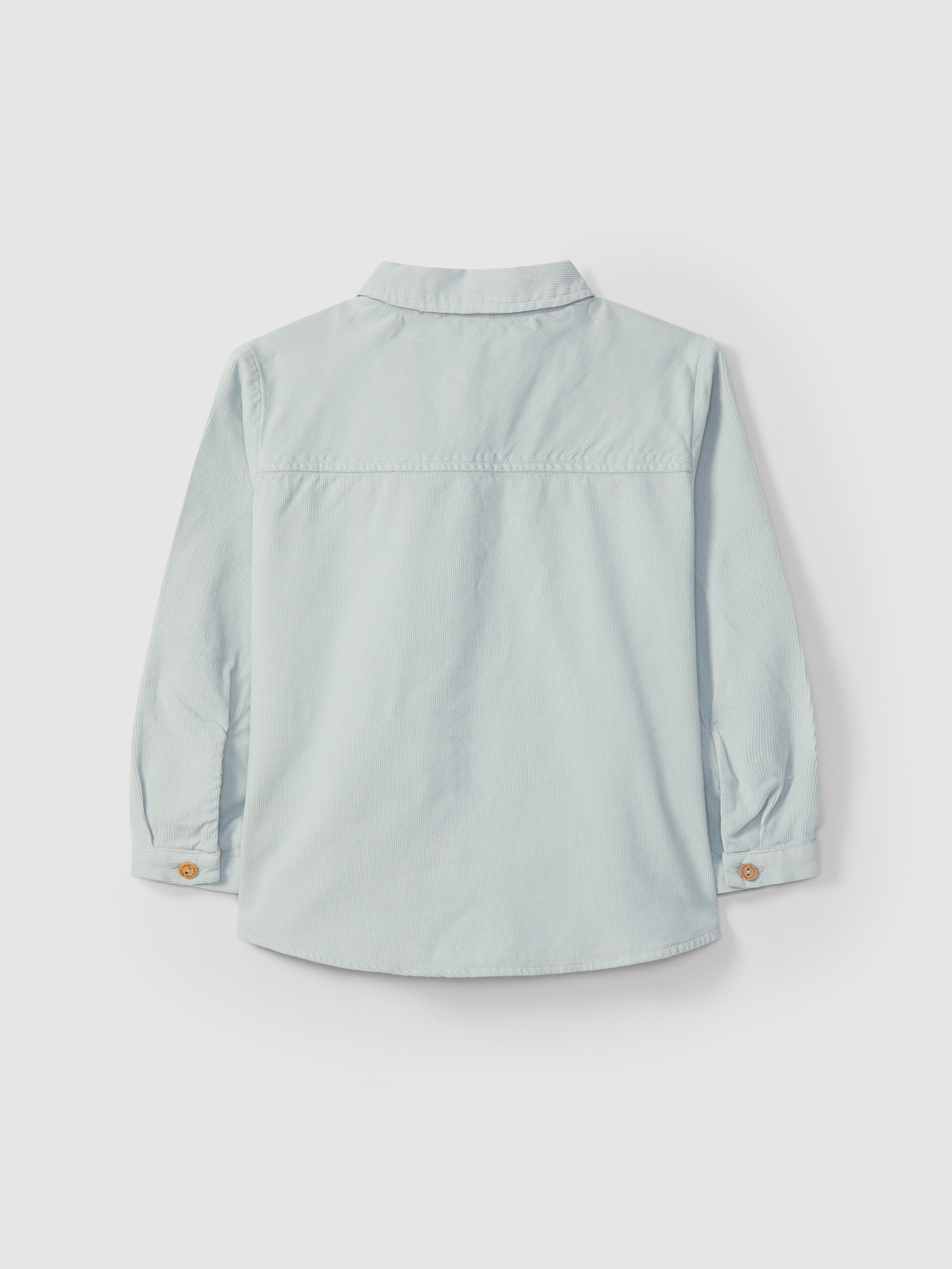 Chemise en velours micro-côtelé