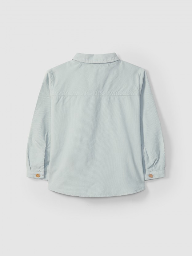 Chemise en velours micro-côtelé Chemise en velours micro-côtelé