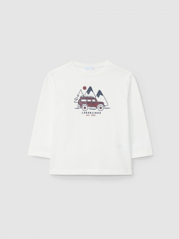 Longsleeve jipe nas montanhas Longsleeve jipe nas montanhas