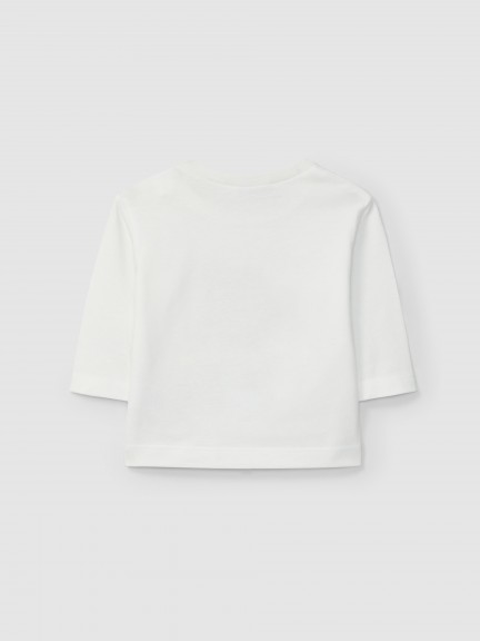Longsleeve ours avec cache-nez Longsleeve ours avec cache-nez