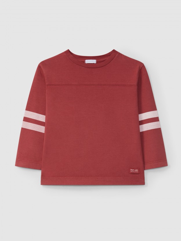 Contrasting striped longsleeve Contrasting striped longsleeve