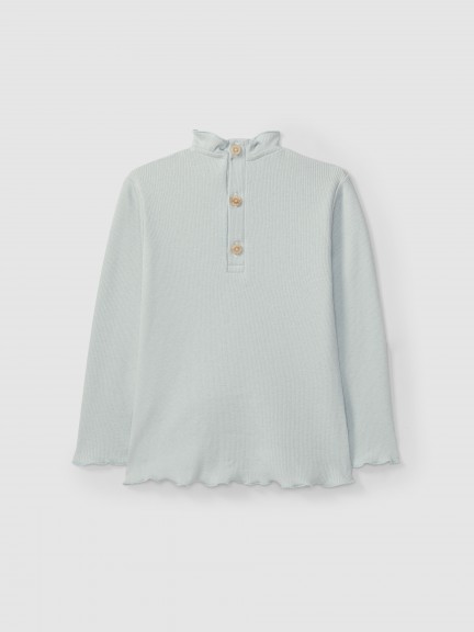 Longsleeve ruffled details Longsleeve ruffled details