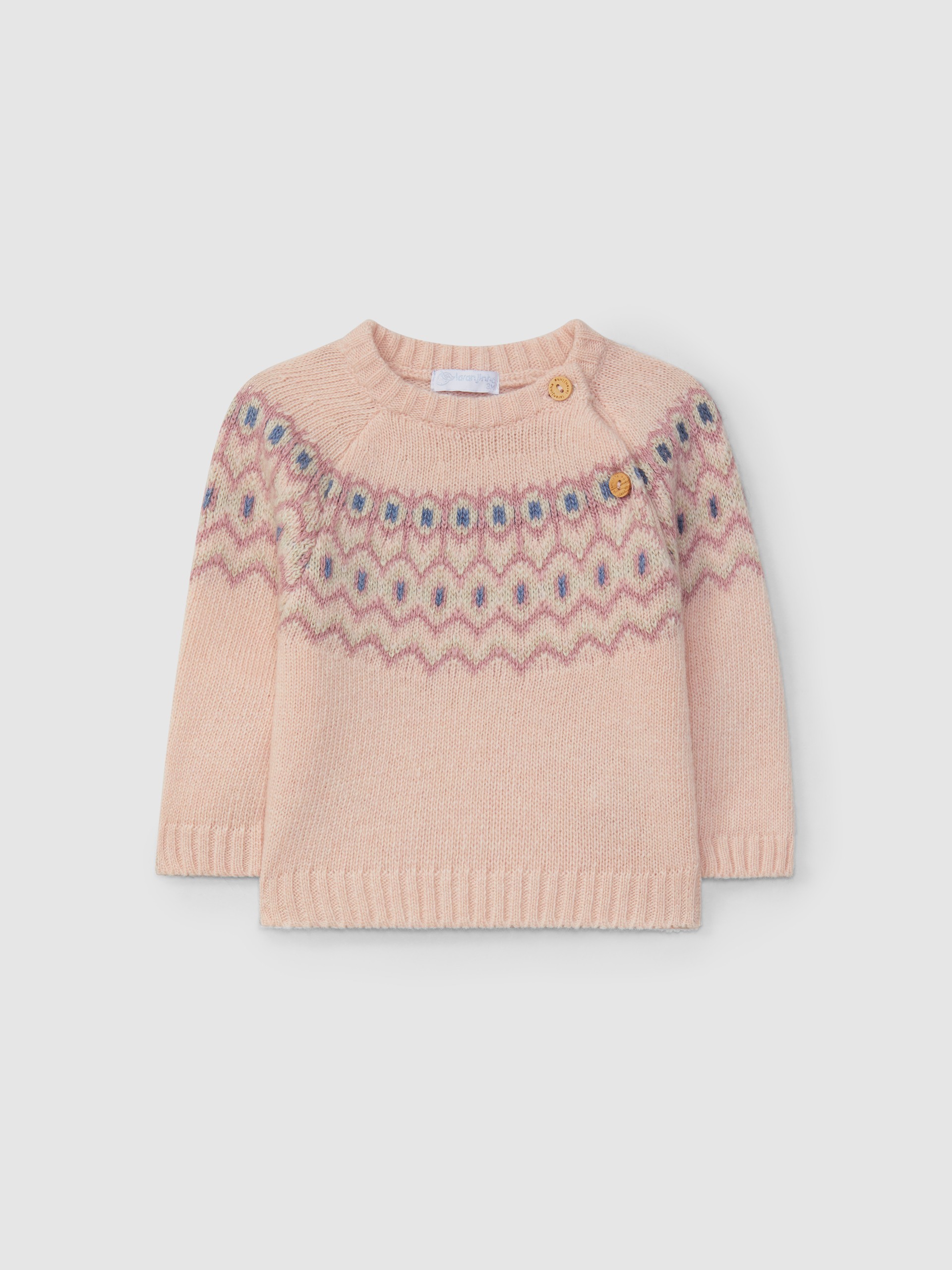 Camisola tricotada jacquard