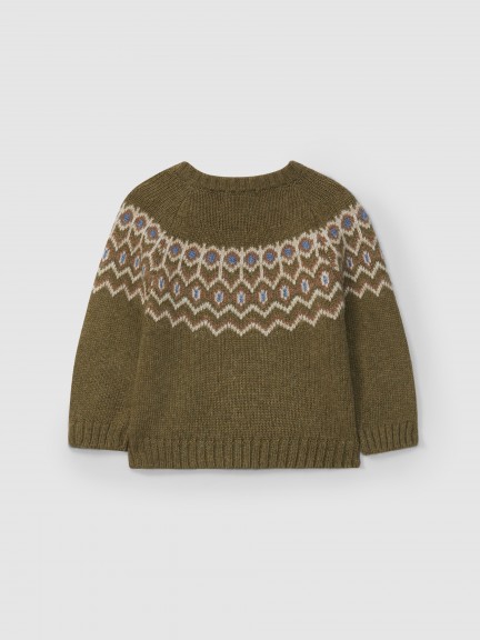 Jersey tricotado jacquard Jersey tricotado jacquard