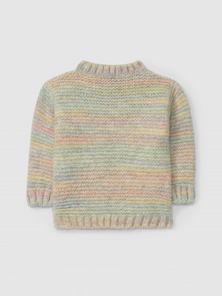 Knitted jumper round collar Knitted jumper round collar