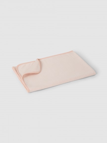 Baby wrap in pied-de-poule jacquard knit Baby wrap in pied-de-poule jacquard knit