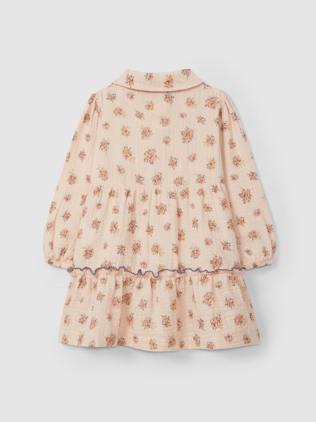 Dress floral organic cotton Dress floral organic cotton