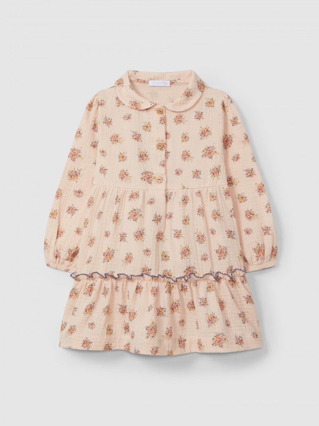 Dress floral organic cotton Dress floral organic cotton