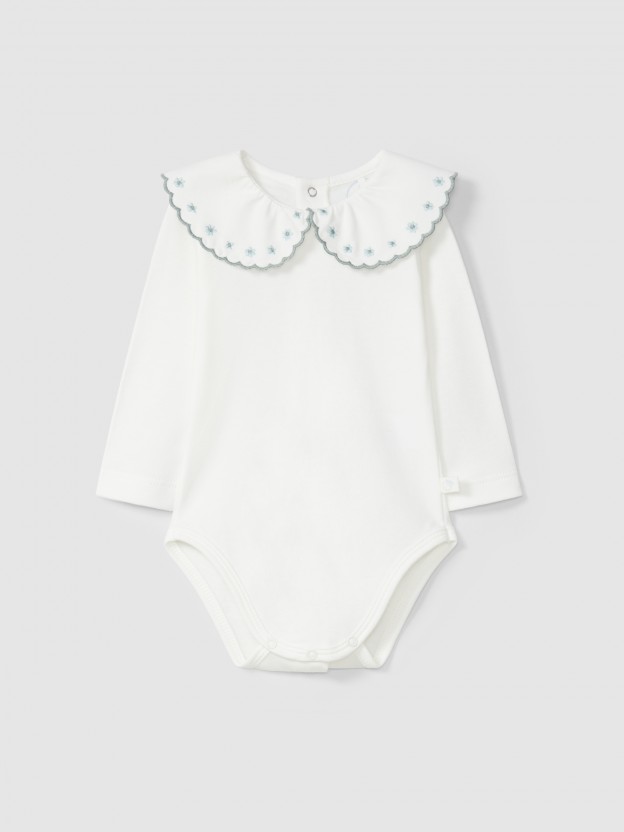 Body cuello bordado Body cuello bordado