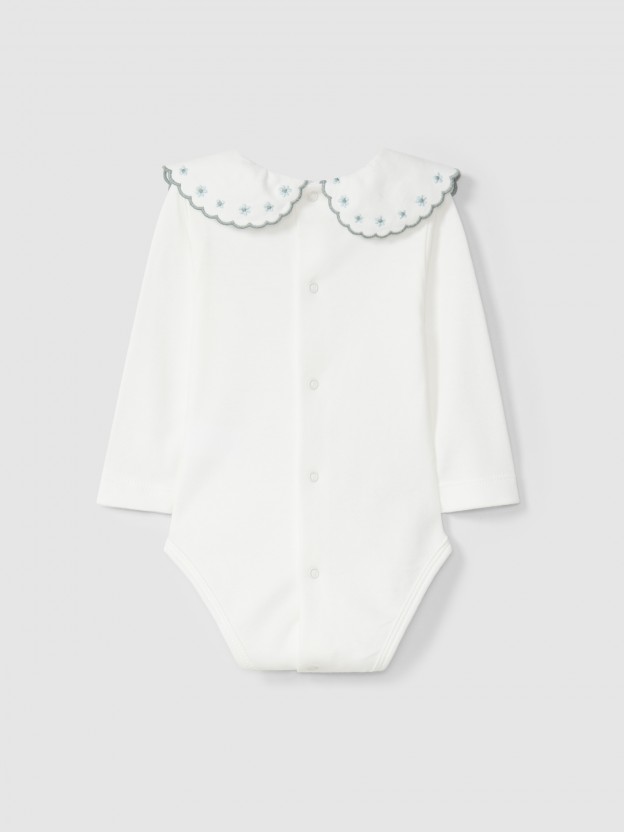Body cuello bordado Body cuello bordado
