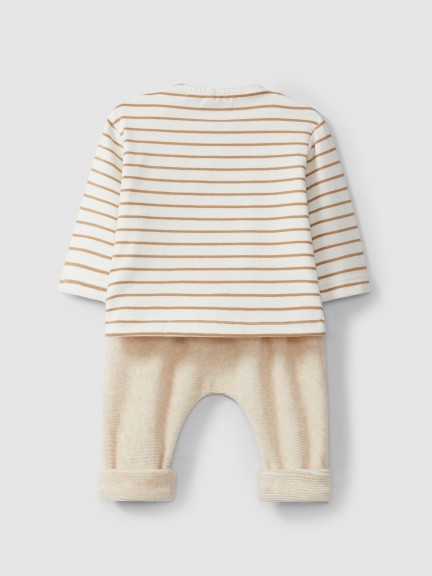 Two-piece organic cotton set Two-piece organic cotton set