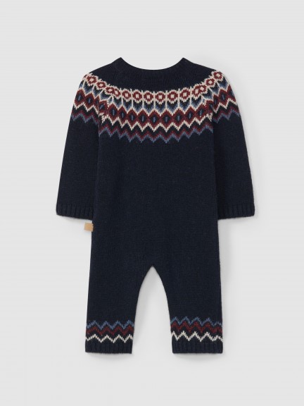 Jacquard knitted jumpsuit Jacquard knitted jumpsuit