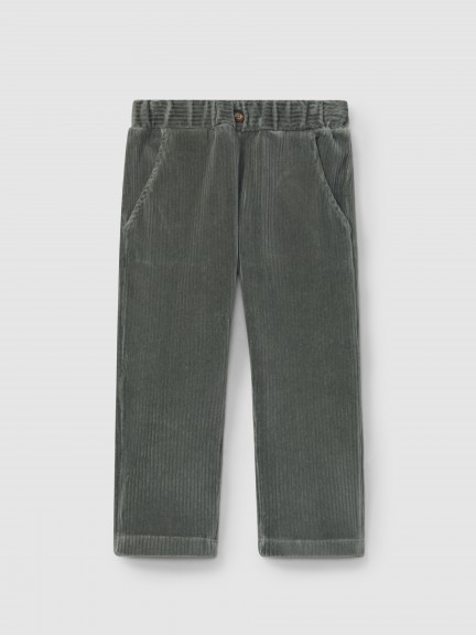 Pantalon pull-up � trois poches