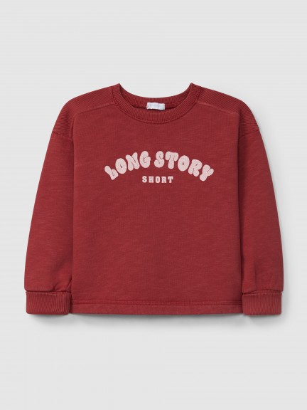 "Long Story" sweatshirt "Long Story" sweatshirt