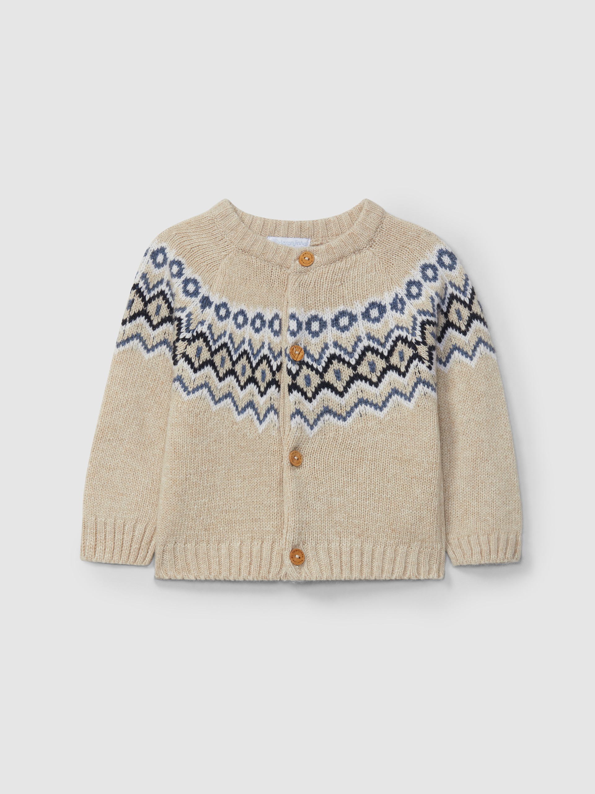 Gilet tricoté jacquard