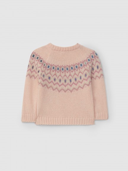 Pull tricoté jacquard Pull tricoté jacquard