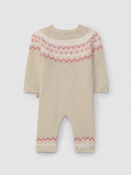 Jacquard knitted jumpsuit Jacquard knitted jumpsuit