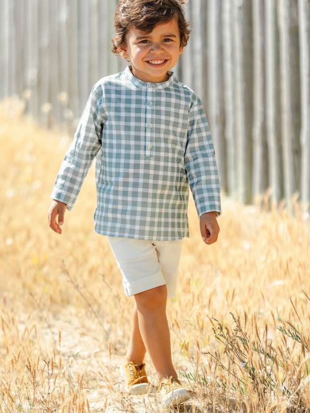 Short trois poches en tissu canvas Short trois poches en tissu canvas