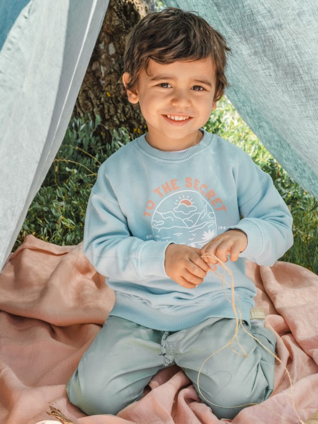 Sweatshirt "To the secret adventure" Sweatshirt "To the secret adventure"