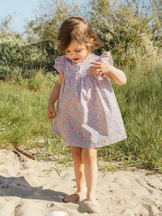 Vestido en tejido Liberty floral Vestido en tejido Liberty floral