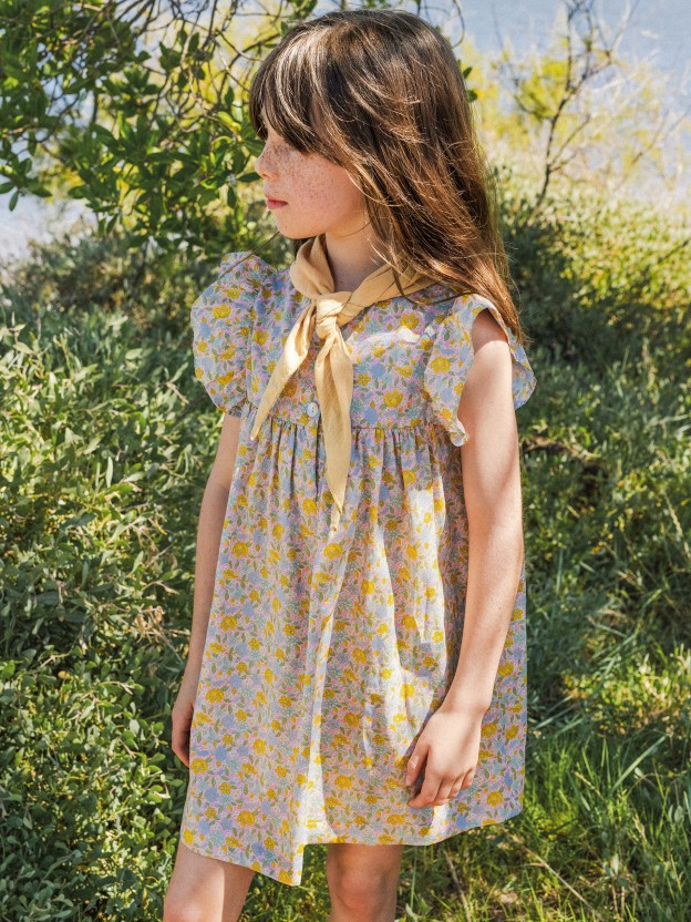 Dress in Liberty floral fabric Dress in Liberty floral fabric