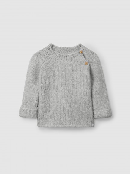 Plain knitted jumper Plain knitted jumper
