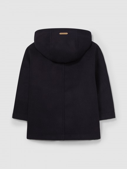Overcoat with hood Overcoat with hood