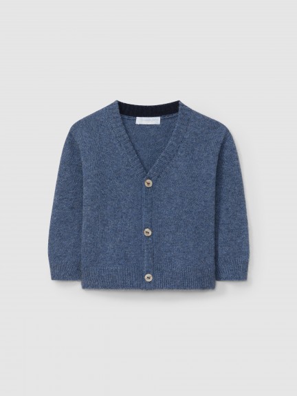 Gilet tricoté col en V Gilet tricoté col en V