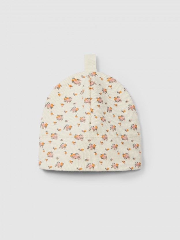 Floral beanie Floral beanie