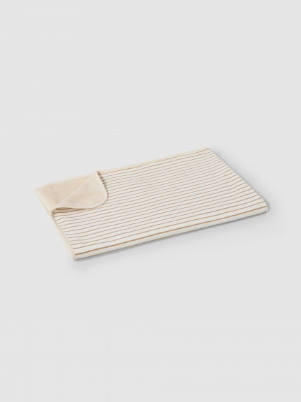 Ribbed velvet baby wrap and organic cotton print Ribbed velvet baby wrap and organic cotton print