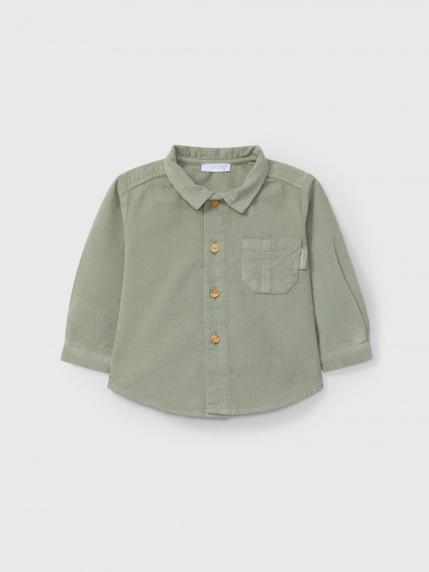 Micro-corduroy shirt Micro-corduroy shirt