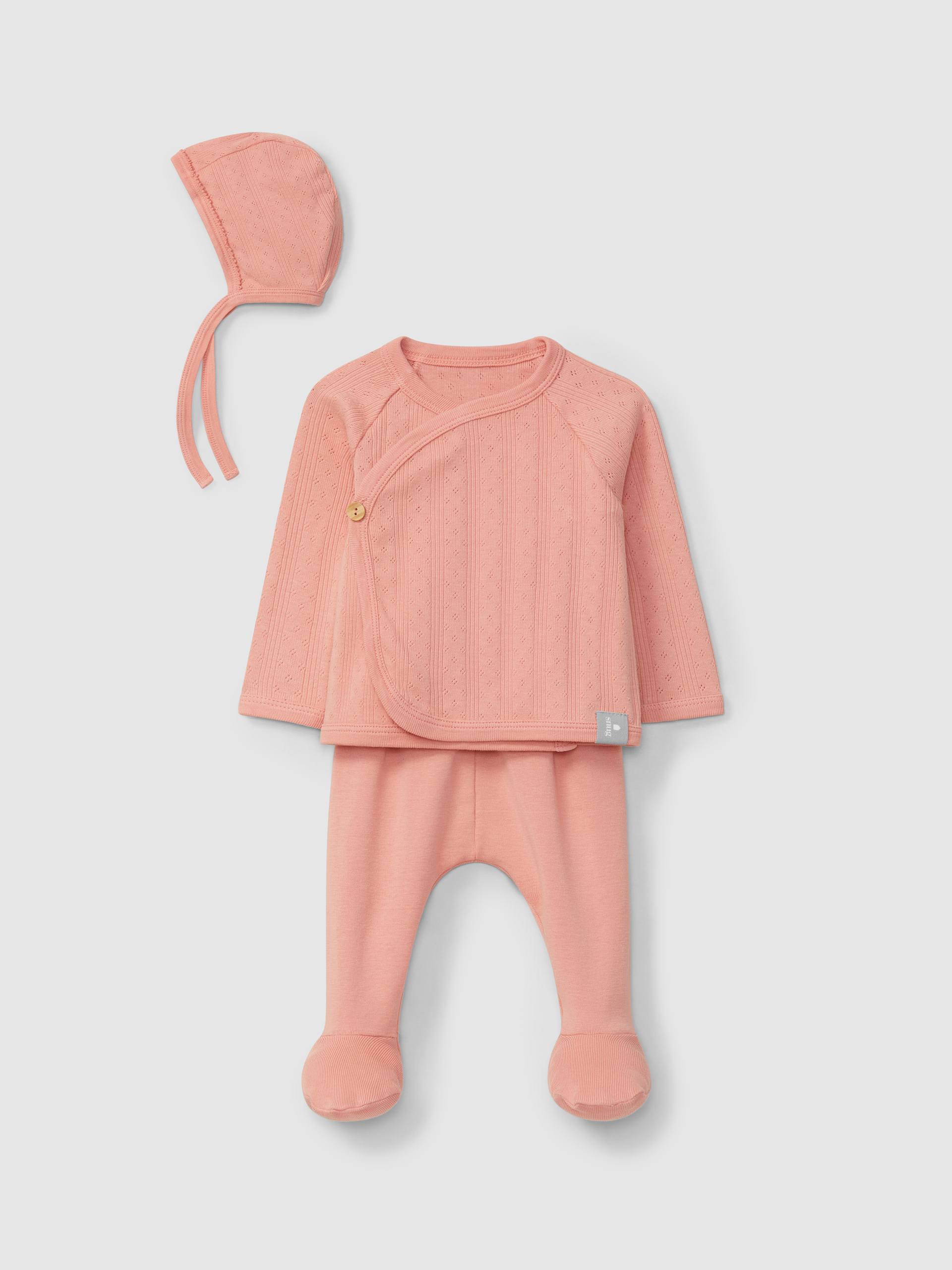 Three-piece ajour pattern set