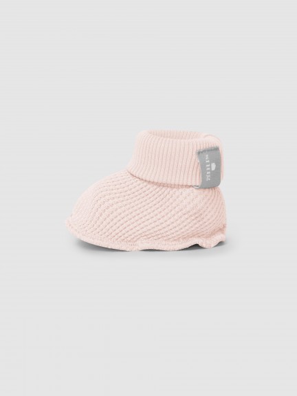 Petites bottes en maille gaufrée Petites bottes en maille gaufrée