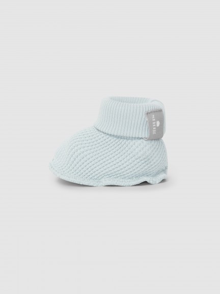 Botines en punto gofre Botines en punto gofre