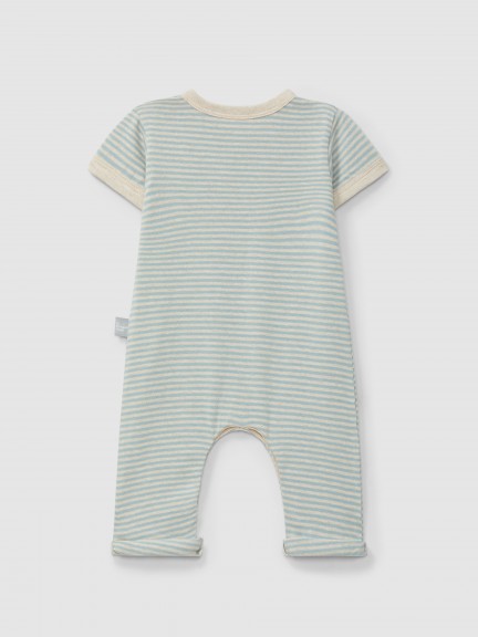 Cotton striped jumpsuit Cotton striped jumpsuit